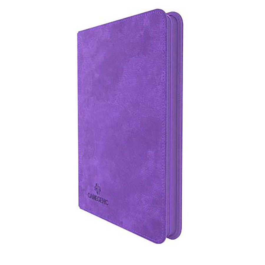GAMEGENIC: ZIP-UP ALBUM 8-POCKET: PURPLE