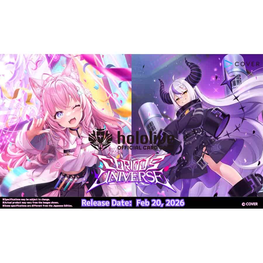 HOLOLIVE OFFICIAL CARD GAME BOOSTER PACK: CURIOUS UNIVERSE (12CT)