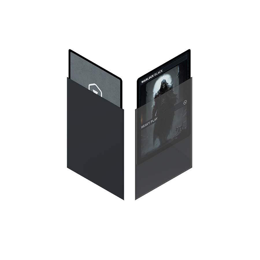 heavy play card sleeves CURV Standard 100 clarity gloss front is perfect for your shiniest collectible cards 10-Pack of Curv Sleeves -