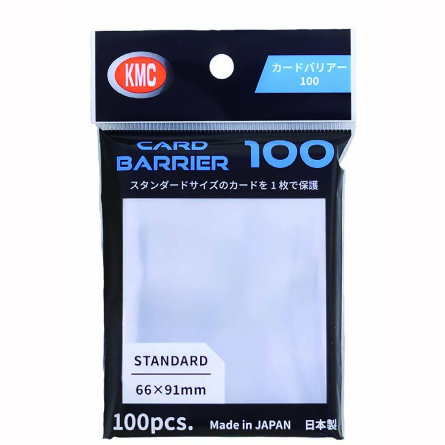 100 Protège Cartes - Soft Card Penny Sleeves KMC - Taille Standard