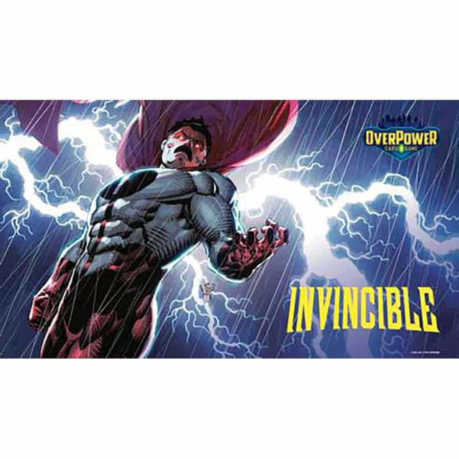 遊戯王OCG INVINCIBLE OVER COLLECTION OVERPOWER TCG: SKYBOUND: PREMIUM PLAYMAT: INVINCIBLE: OMNI-MAN