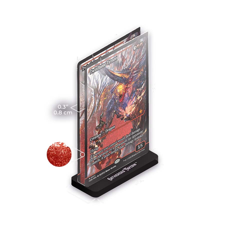 mtg card slab 12 PCS Case Holder for Trading Cards, Acrylic Graded Card Baseball Card Sleeves with Label Position Fit for TCG and Sport Cards : Toys & Games As the Eye of the Storms Have you ever needed a