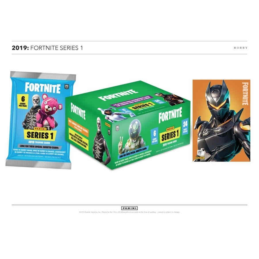 2019 PANINI FORTNITE TC SERIES 1 - HOBBY (ITEM #)