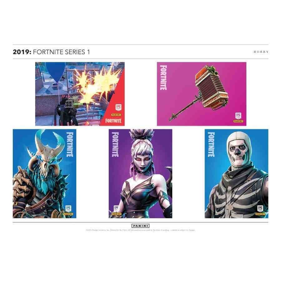 2019 PANINI FORTNITE TC SERIES 1 - HOBBY (ITEM #)