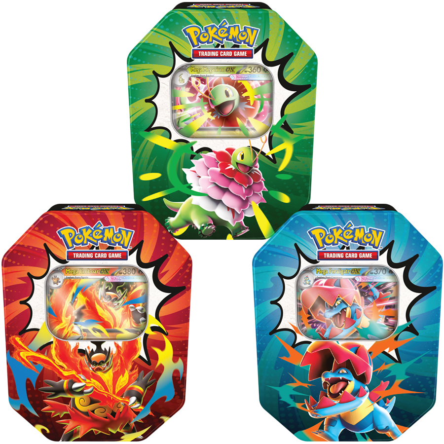 POKEMON TCG: MEGA EVOLUTION: ASCENDED HEROES TIN (6CT CASE)