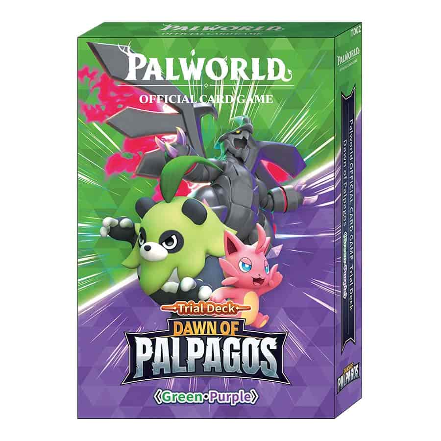 PALWORLD OFFICIAL CARD GAME: TRIAL DECK: DAWN OF PALPAGOS: GREEN