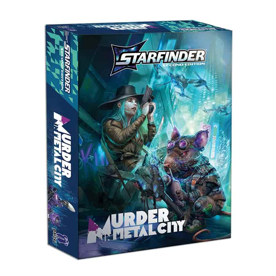 STARFINDER RPG (2E): MURDER IN METAL CITY (DELUXE ADVENTURE)