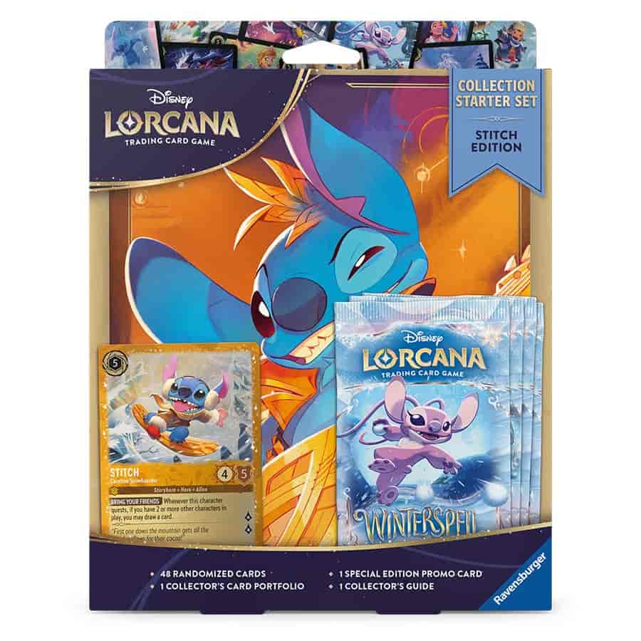 LORCANA: SET 11 WINTERSPELL: COLLECTION STARTER SET: STITCH EDITION