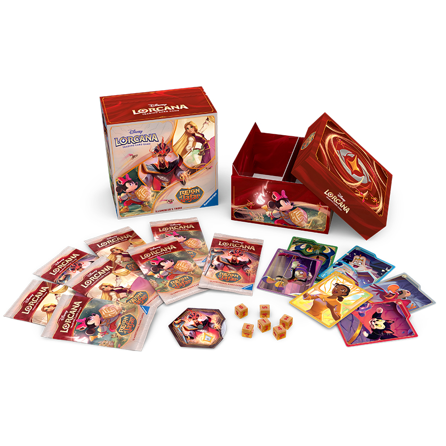 LORCANA SET 8: REIGN OF JAFAR: ILLUMINEER'S TROVE SET