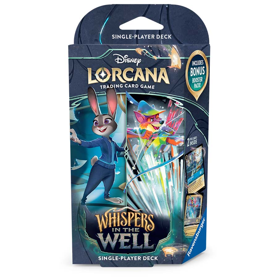 lorcana starter deck display LORCANA: SET 10 WHISPERS IN THE WELL: STARTER DECK DISPLAY (8CT CASE)