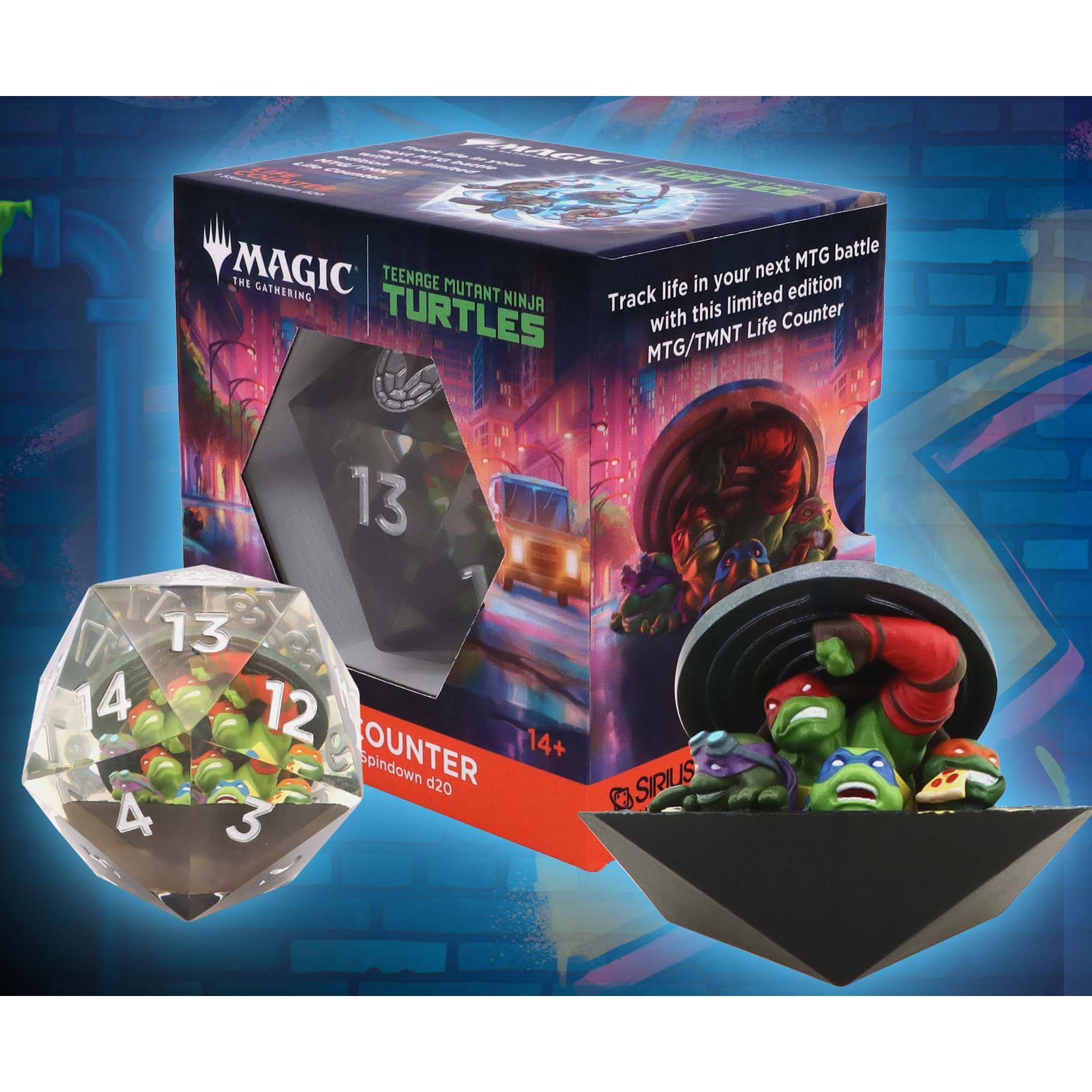 SIRIUS DICE: MAGIC THE GATHERING: TEENAGE MUTANT NINJA TURTLES