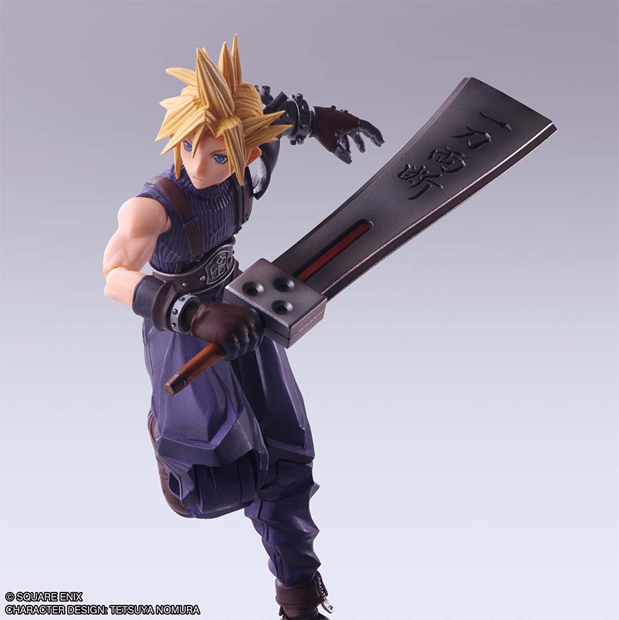 FINAL FANTASY VII: BRING ARTS ACTION FIGURE: CLOUD STRIDE