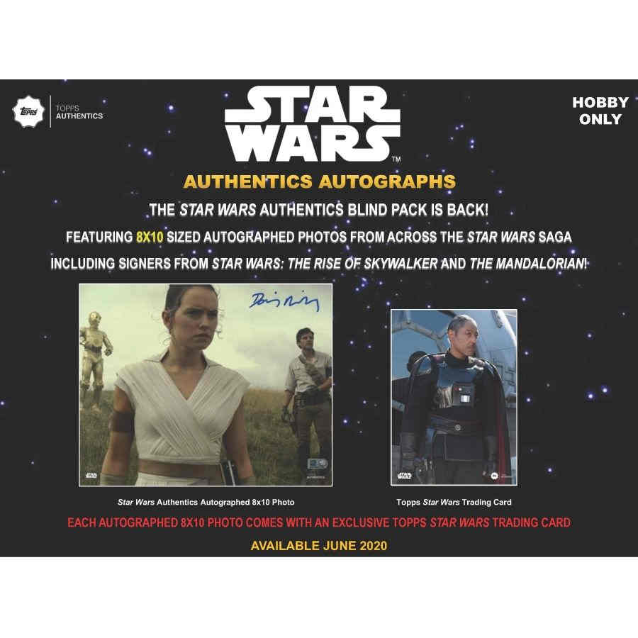 2020 TOPPS STAR WARS AUTHENTICS BLIND PACK SERIES 2