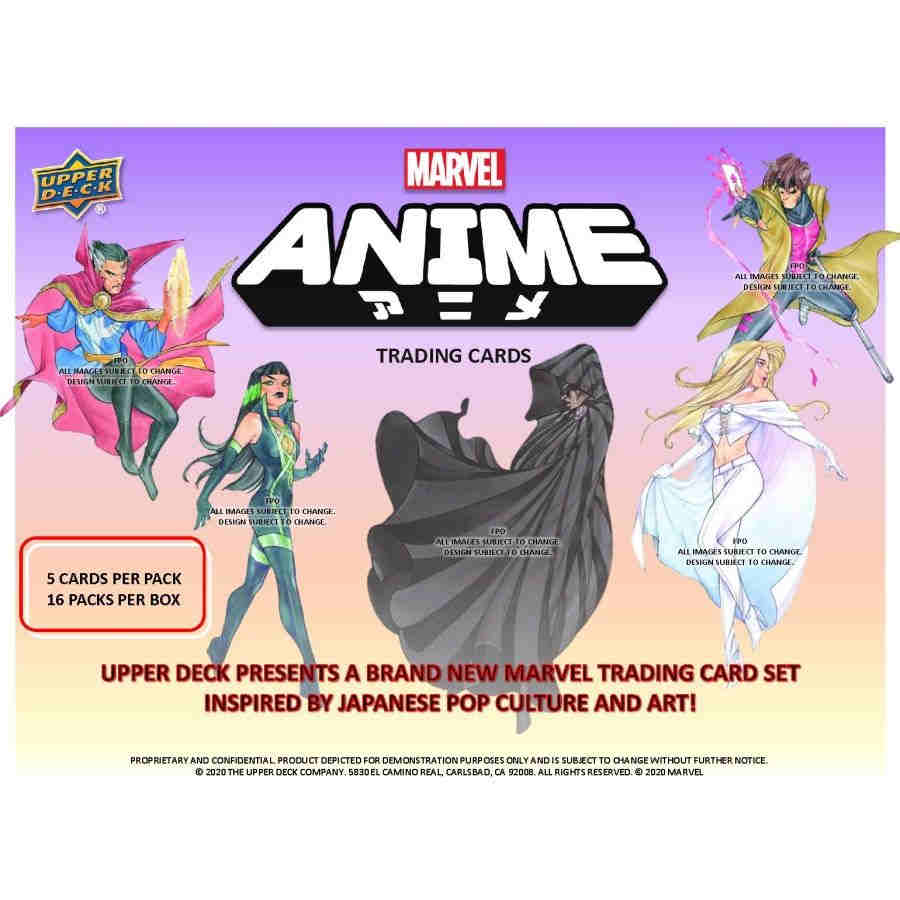 2020 Upper Deck Marvel Anime Hobby Box - 2020 - US