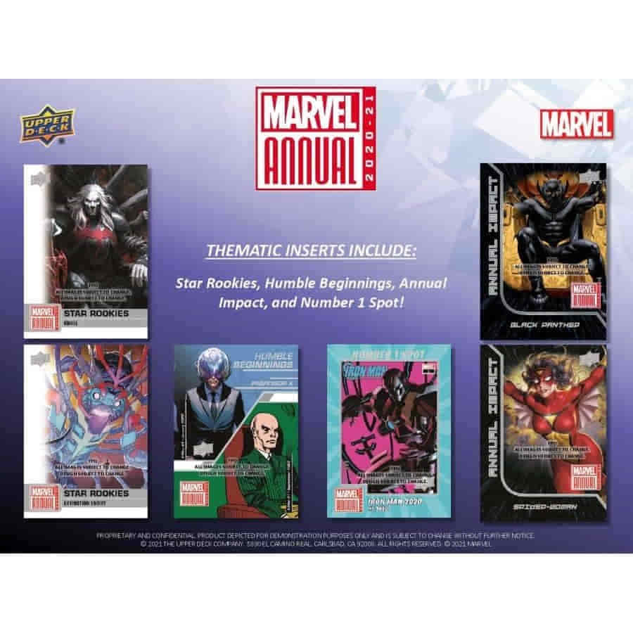 20-21 Upper Deck Marvel Annual Hobby