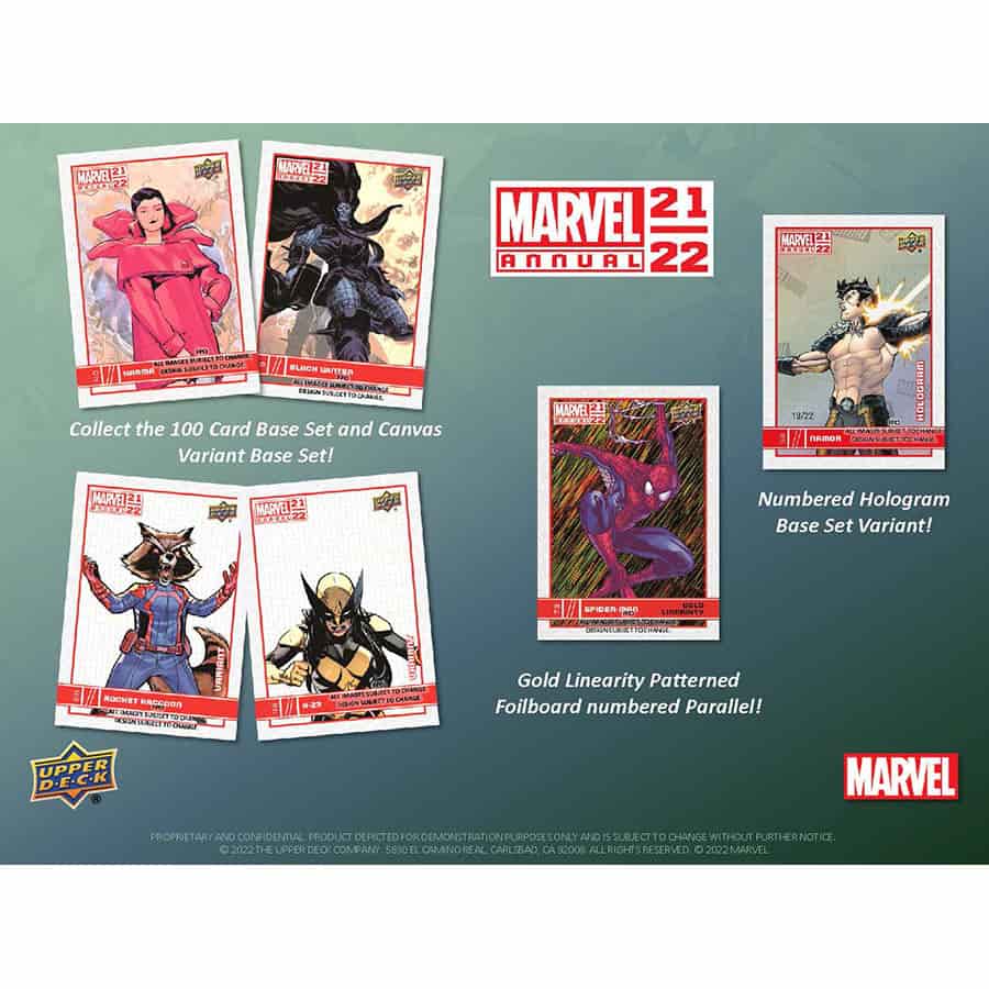 21-22 Upper Deck Marvel Annual Hobby