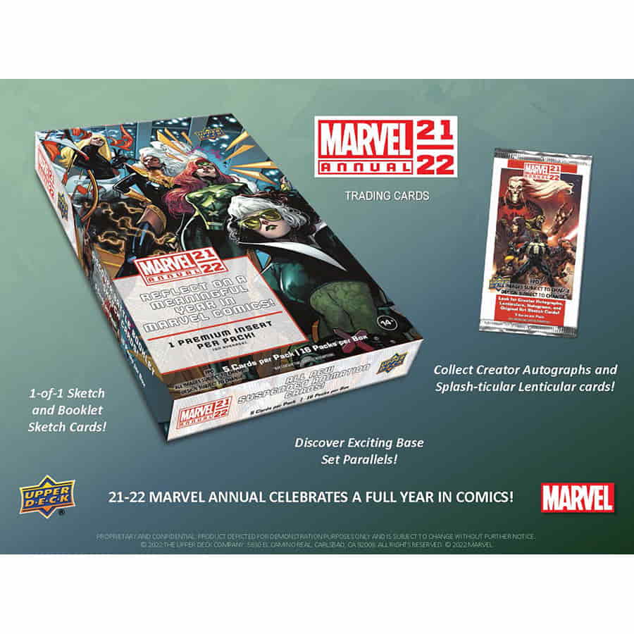 UPPER D·E·C·K MARVEL ANNUAL　新品未開封5パック UPPER D·E·C·K MARVEL ANNUAL 新品未開封5パック 22-23 Upper Deck
