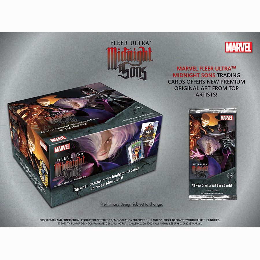 2023 Upper Deck Marvel Fleer Ultra Midnight Sons Hobby