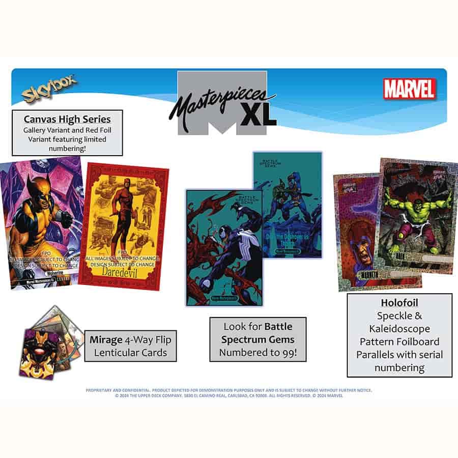 2024 Upper Deck Marvel Masterpieces XL Hobby
