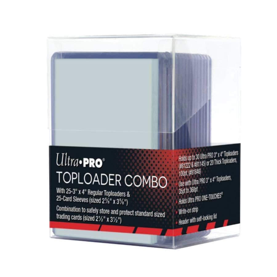 Ultra Pro Toploader 3X4 Ultra Clear White Border