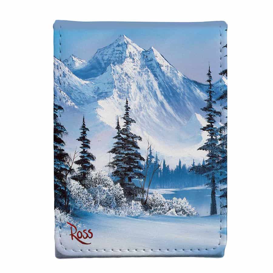 bob ross card binder Binder: Pro 9-Pocket Zippered Every day can be a good day with Bob Ross tabletop accessories Bob Ross Lakeside Path 9-Pocket