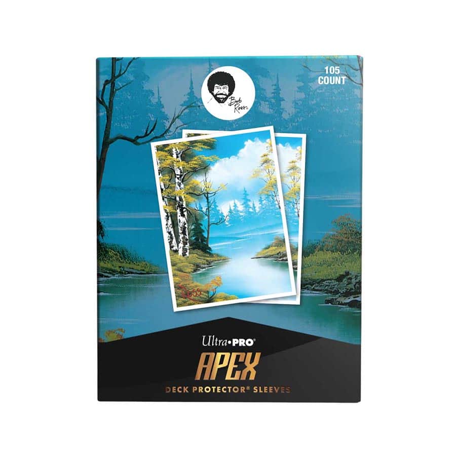 bob ross card sleeves Amazon.com: Ultra Pro ULP16526 Deck Protector Apex Bob Ross Lakeside Path Card