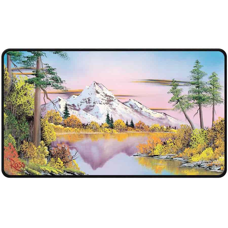 Art-themed Card Sleeves Ultra PRO Bob Ross Lakeside Path Card Sleeves -  105ct APEX Deck Protectors APEX Deck Protector Sleeves