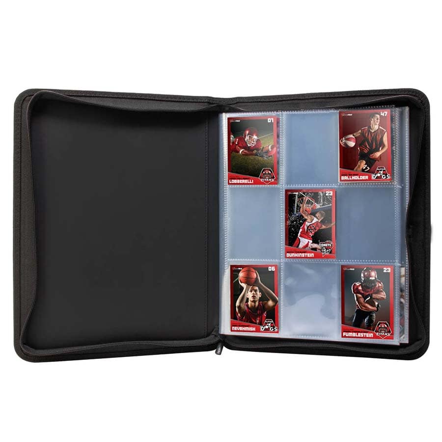 ULTRA PRO: 9-POCKET ZIPPERED PREMIUM PRO-BINDER