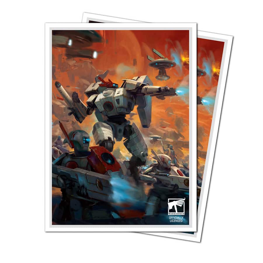 ULTRA PRO: WARHAMMER 40000: NECRON CODEX ALIGNED: 105CT APEX DECK PROTECTOR  SLEEVES