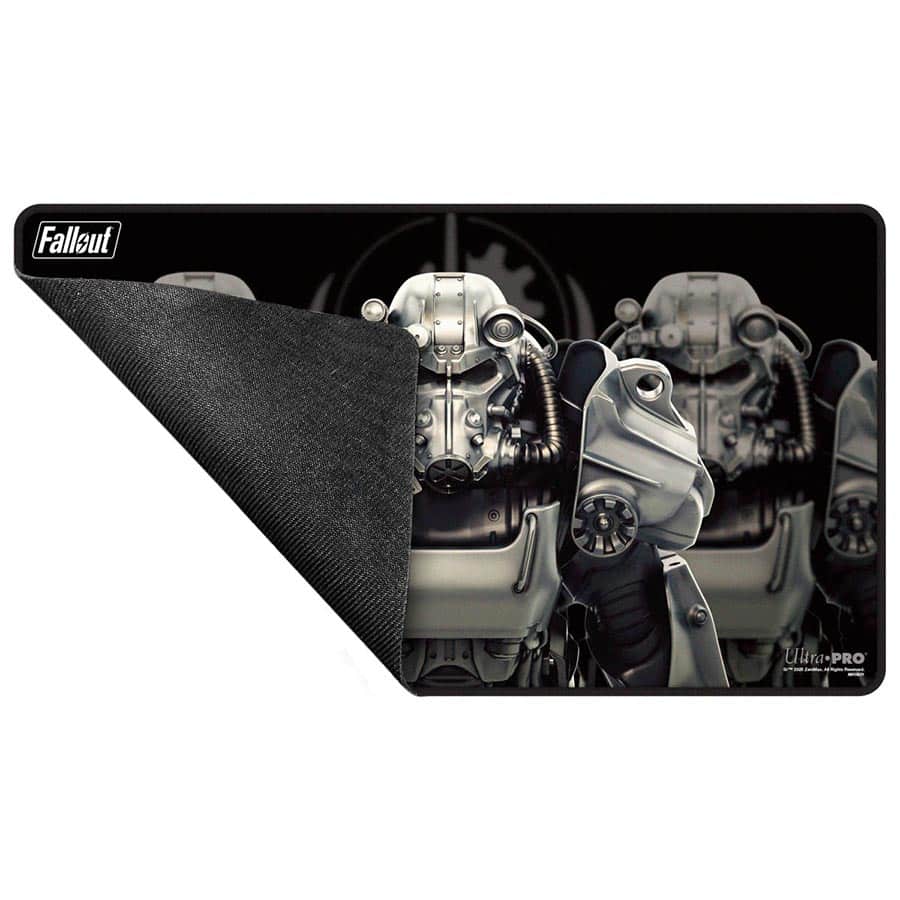 ULTRA PRO: FALLOUT: BROTHERHOOD OF STEEL BLACK-STITCHED PLAYMAT