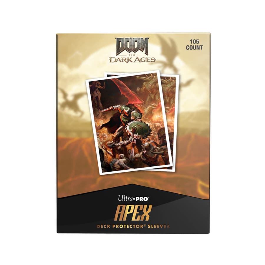 ULTRA PRO: DOOM: THE DARK AGE (BETHESDA): DOOM 105CT APEX DECK