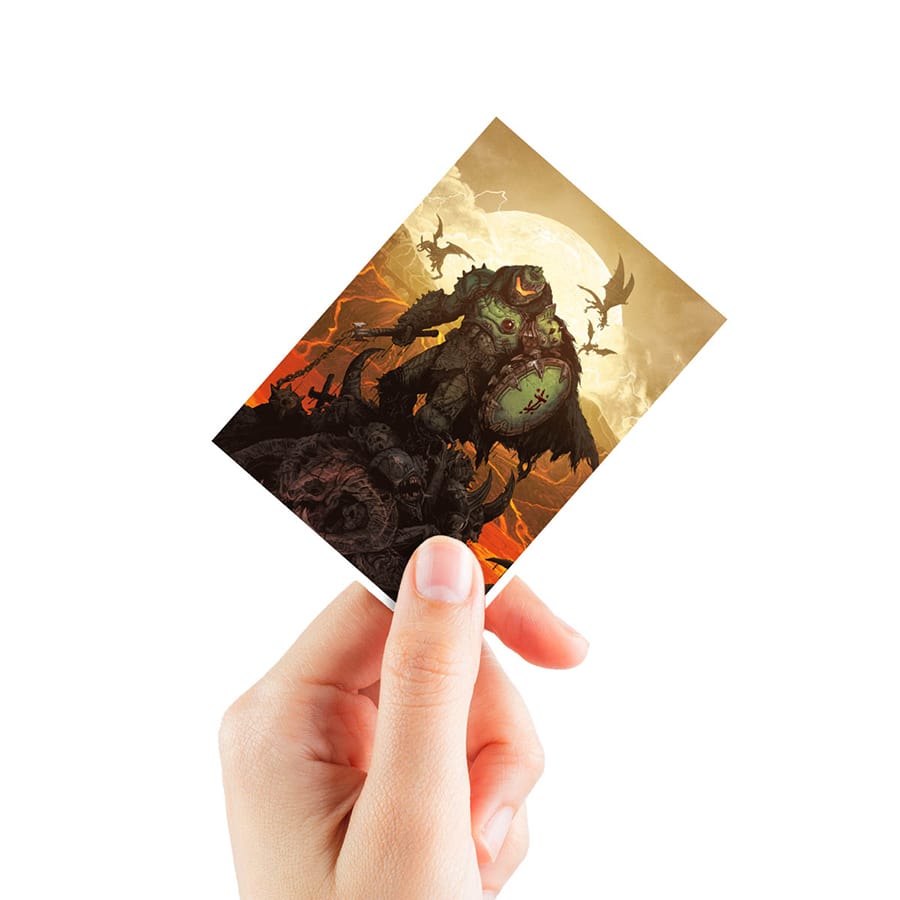 ULTRA PRO: DOOM: THE DARK AGE (BETHESDA): DOOM 105CT APEX DECK