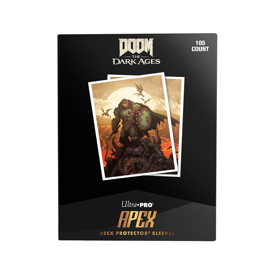 新品　未開封　2点セット　APEX　ウルトラプロ　DOOM　カコデーモン DOOM - CACODEMON TCG Accessories - YouTube