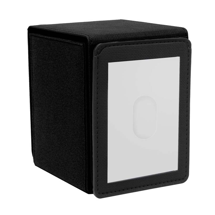 ULTRA PRO: PATCHCRAFT: ALCOVE FLIP DECK BOX: BLACK