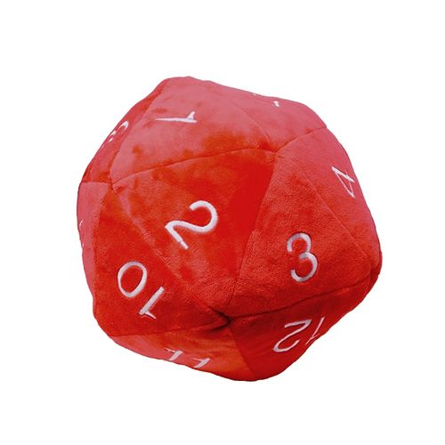 Jumbo D20 Novelty Dice Plush