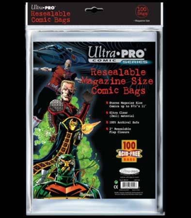 Ultra Pro Resealable Current Size Comic Bags