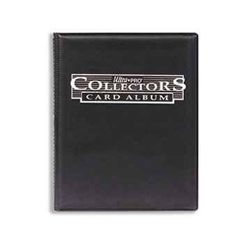 ULTRA PRO: COLLECTOR PORTFOLIO - BLACK 4 POCKET 81374 / RP4BK8-2