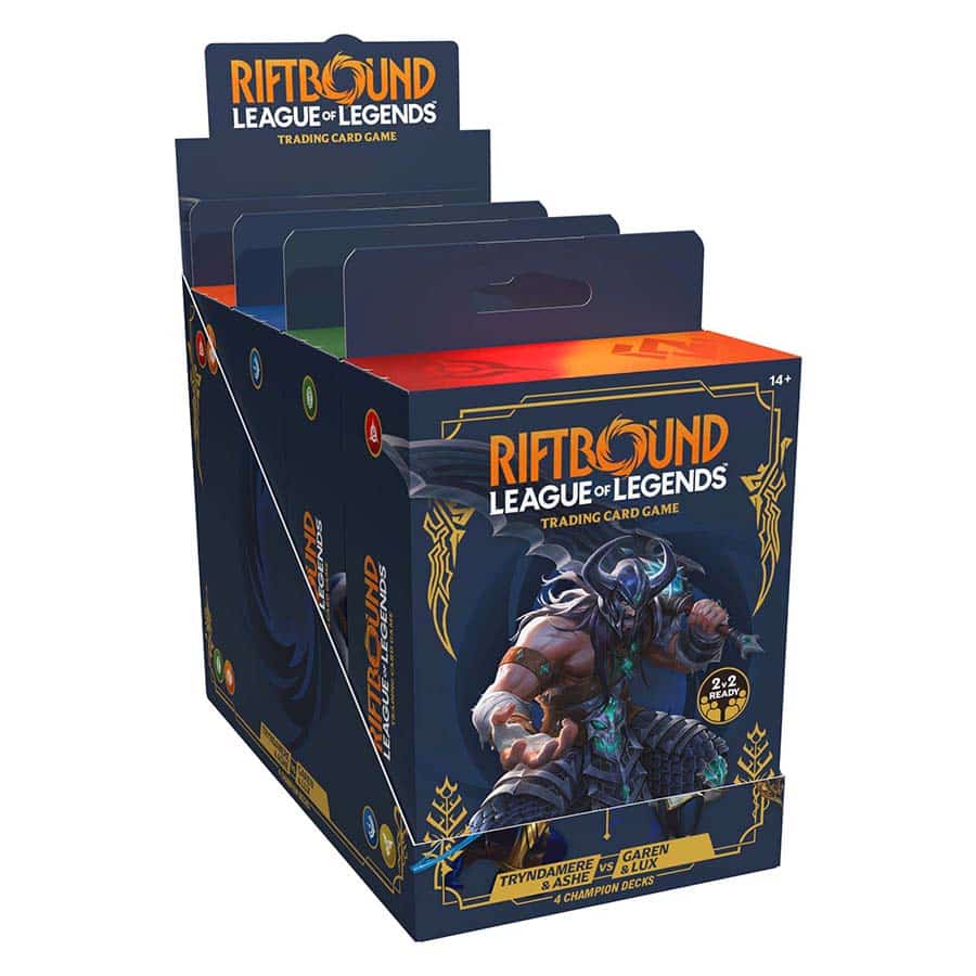 RIFTBOUND TCG: LEAGUE OF LEGENDS: SET 6 LEGACY: CHAMPION DECK (4CT