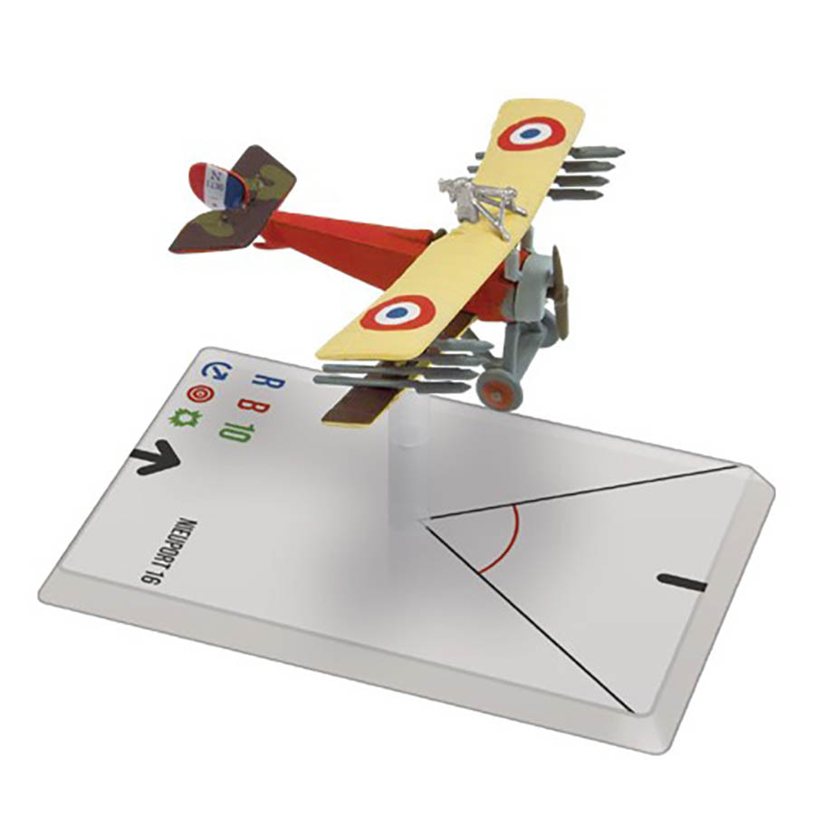 Ares Games Nieuport 16 (Navarre) - WGF125B Wings of Glory WW1 Airplane Pack Ares Games Nieuport 16 (Navarre) - WGF125B Wings of Glory WW1 Airplane Pack