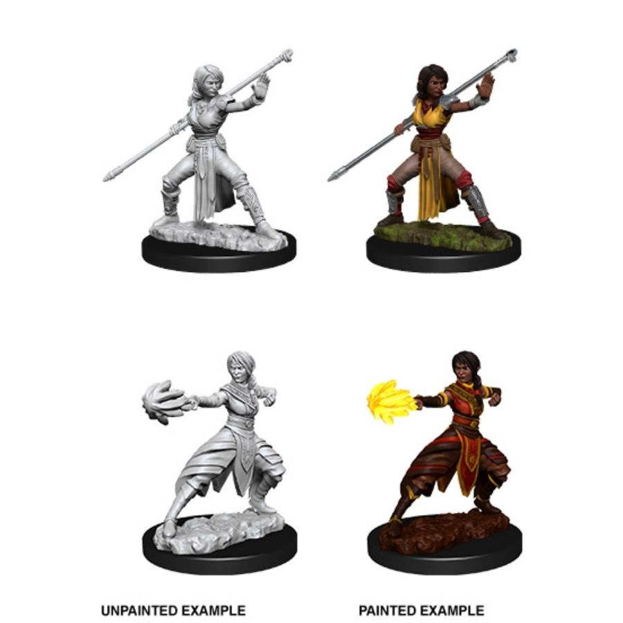 DND Nolzur's Marvelous Miniatures W11 Human Female Monk