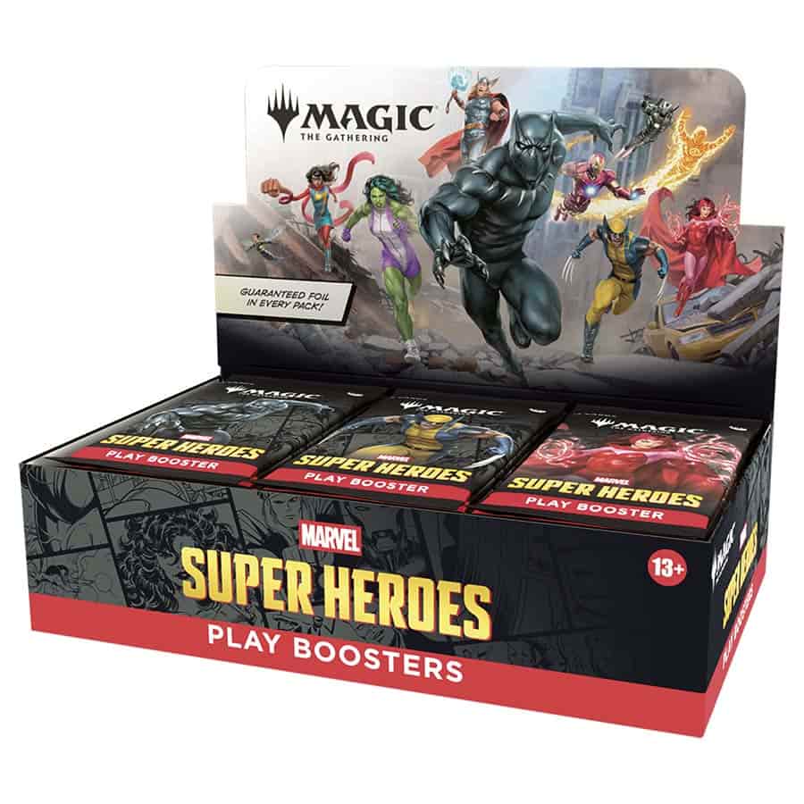 MAGIC THE GATHERING: MSH MARVEL SUPER HEROES SCENE BOX (4CT)