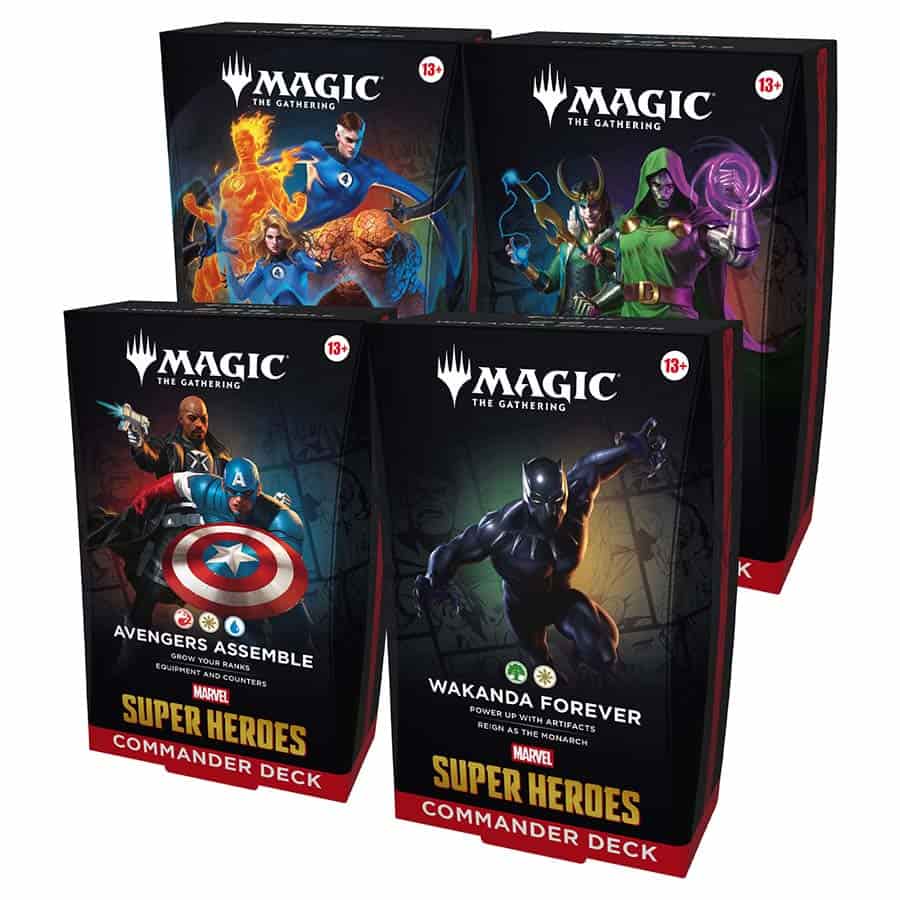 MTG マーベル Scene Box 全2種セット MTG: MARVEL SCENE BOX SET of 2