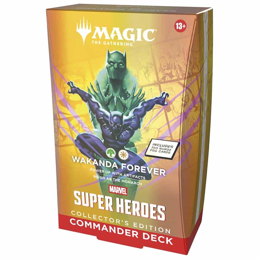 MAGIC THE GATHERING: MSH MARVEL SUPER HEROES COLLECTOR COMMANDER