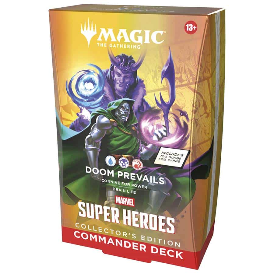 MAGIC THE GATHERING: MSH MARVEL SUPER HEROES COLLECTOR COMMANDER