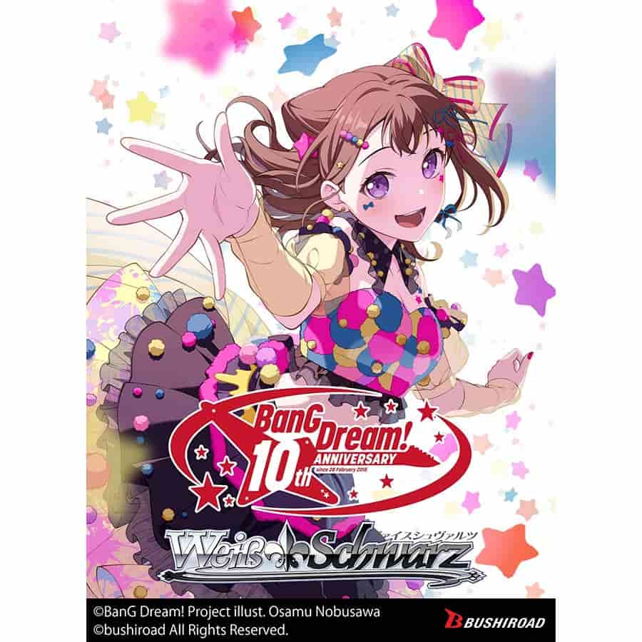 WEISS SCHWARZ: PREMIUM BOOSTER: BANG DREAM TENTH ANNIVERSARY (6CT)